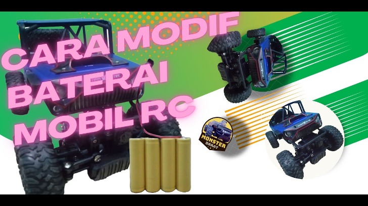 baterai mobil RC komunitas RC lokal 