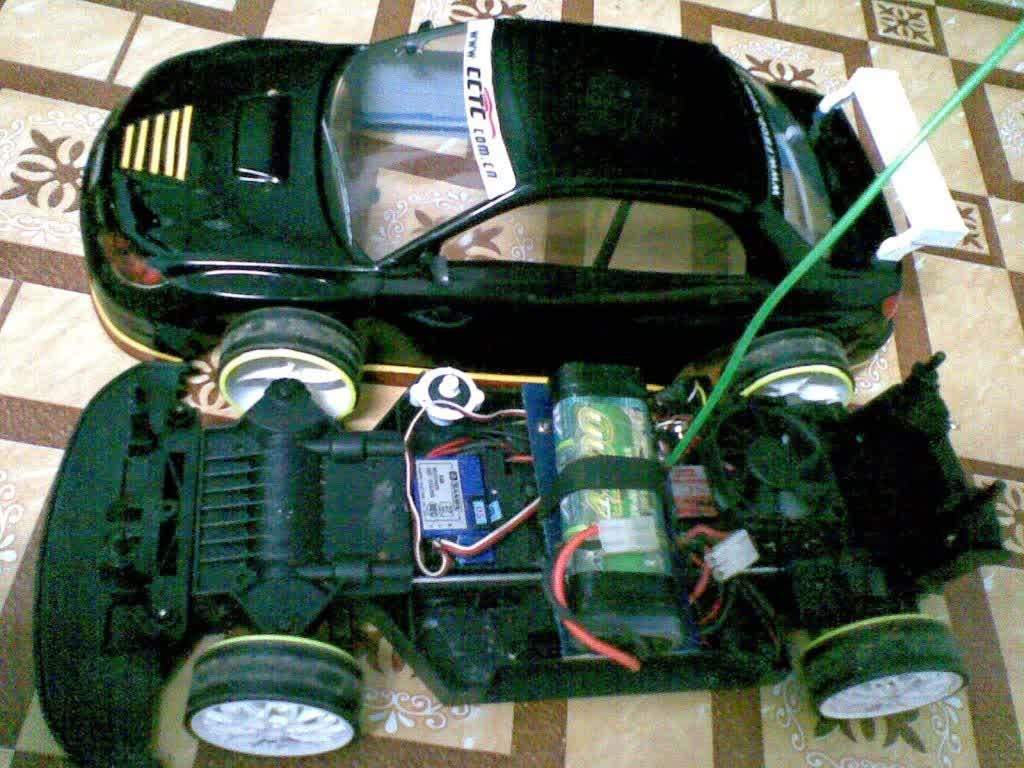 baterai mobil RC modifikasi mobil RC 