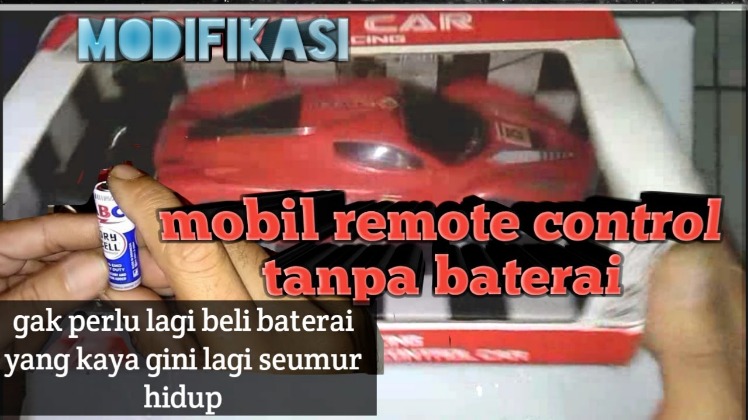 baterai mobil RC modifikasi mobil RC 
