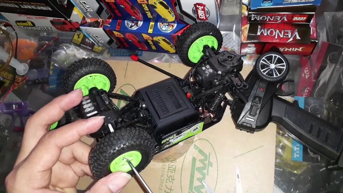baterai mobil RC motor brushless RC 