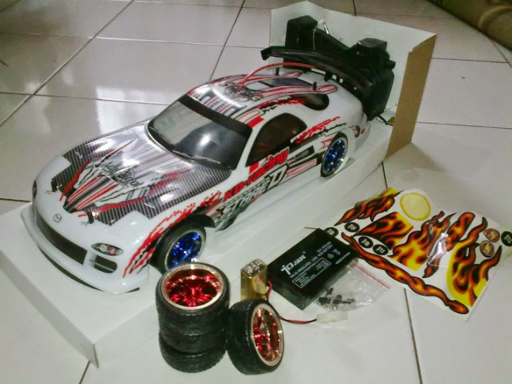 cara setting mobil RC parts mobil remote control 