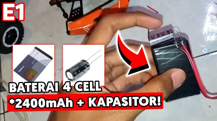 chassis RC terbaik baterai mobil RC 